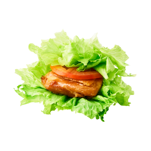 蜜汁嫩雞腿鮮蔬堡