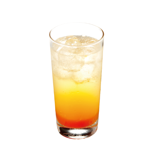 芒果氣泡飲