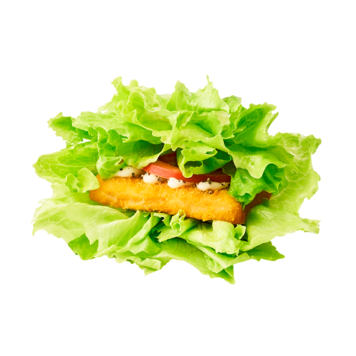 阿拉斯加鱈魚鮮蔬堡