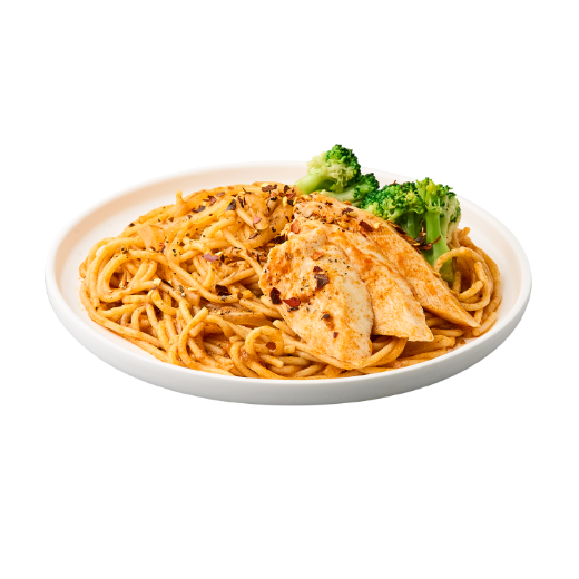 辣味蕃茄舒肥雞肉義大利麵